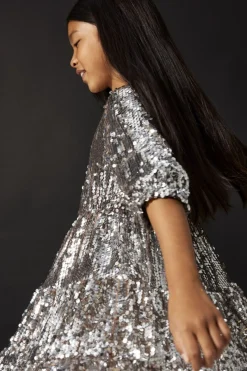 Clearance Nkfriscing 3/4 Sl Dress Børn Kjoler