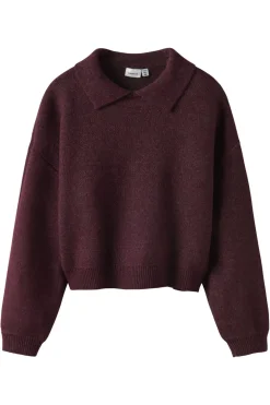 Discount Nkfsonia Ls Polo Knit Børn Bluser & Skjorter