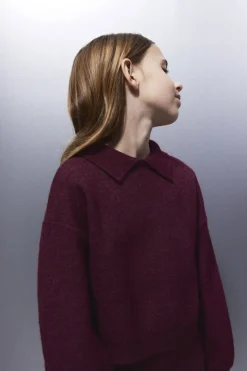 Discount Nkfsonia Ls Polo Knit Børn Bluser & Skjorter