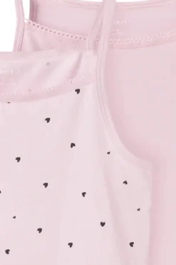 Børn Name It Nattøj & Undertøj<Nkfstrap Top Winsome Hearts