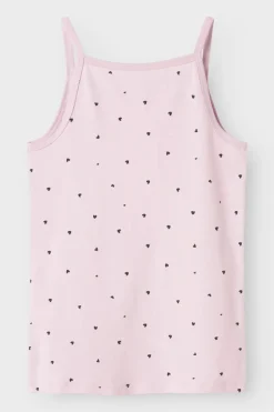 Børn Name It Nattøj & Undertøj<Nkfstrap Top Winsome Hearts