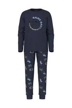 Discount Nkmnightset Navy Gamer Børn Nattøj & Undertøj