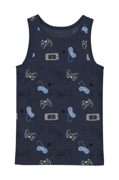 Børn Name It Nattøj & Undertøj<Nkmtank Top Navy Gamer