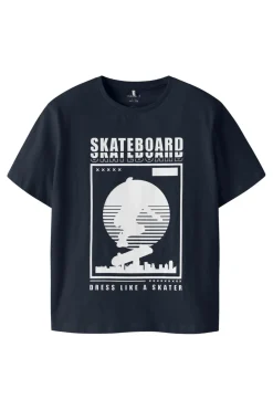 New Nkmthomas Ss Nreg Top Box Pb Børn T-Shirts & Toppe
