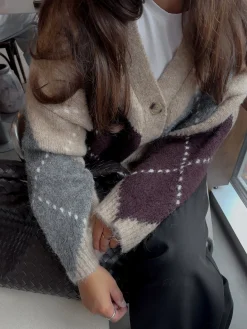 Clearance N-Laiana Knit Cardigan 14670002 Cardigans|Ammevenligt Tøj