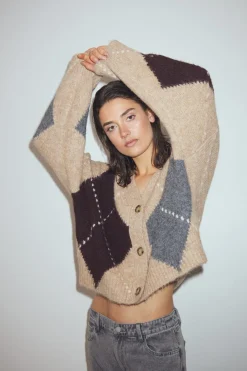 Clearance N-Laiana Knit Cardigan 14670002 Cardigans|Ammevenligt Tøj