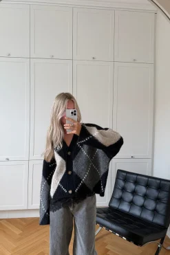 Clearance N-Laiana Knit Cardigan 14002 Cardigans|Ammevenligt Tøj