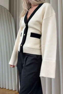 Clearance N-Lenyxette Knit Cardigan 13770004 Cardigans|Ammevenligt Tøj