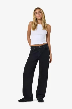 Discount Nmalexa Nw Reg Jeans Ft004Bl Bukser, Jeans & Leggings