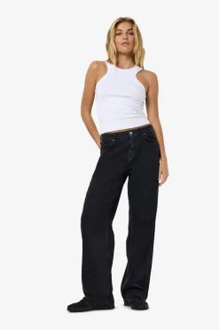Discount Nmalexa Nw Reg Jeans Ft004Bl Bukser, Jeans & Leggings