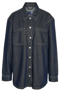 Sale Nmalva L/S Denim Shacket Az386Db Overtøj & Jakker