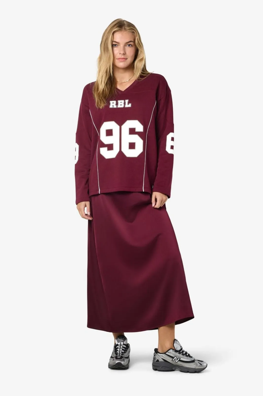 Outlet Nmaston L/S V-Neck Sports Sweat Fwd Sweatsæt & Comfy Wear|Bluser & Skjorter