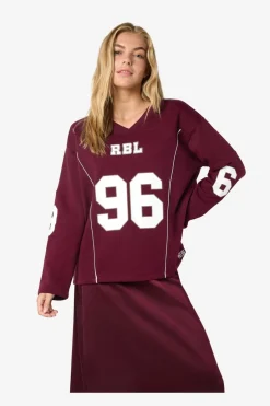 Outlet Nmaston L/S V-Neck Sports Sweat Fwd Sweatsæt & Comfy Wear|Bluser & Skjorter