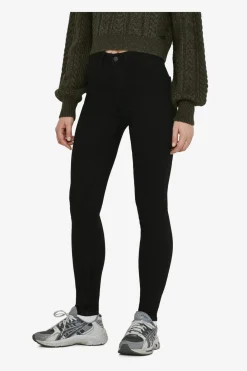 Clearance Nmcallie Skinny Black Jeans Fwd Bukser, Jeans & Leggings