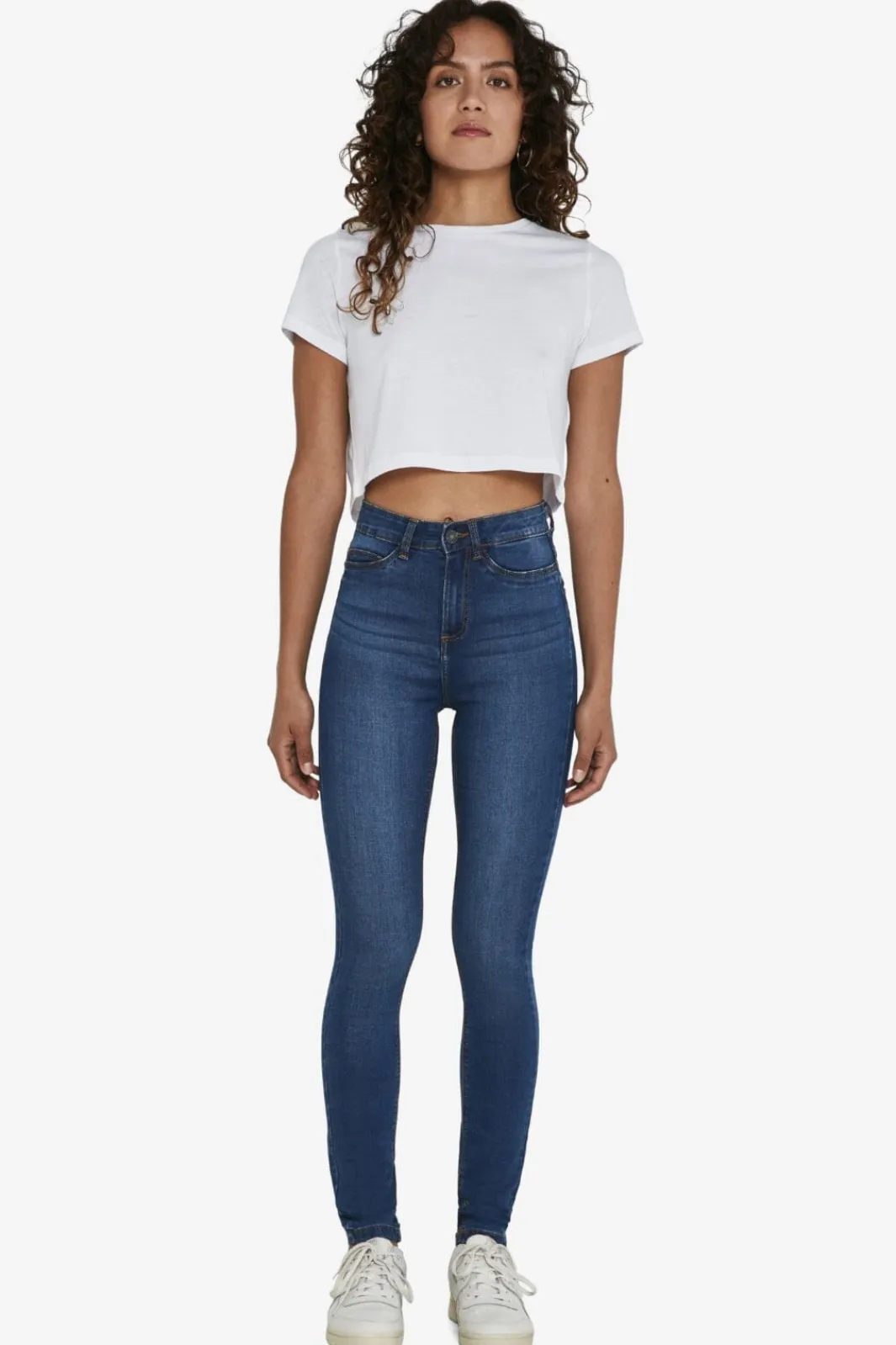 Noisy May Bukser, Jeans & Leggings<Nmcallie Skinny Blue Jeans Fwd