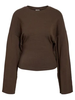 Noisy May Bluser & Skjorter<Nmeden L/S Wide Sleeve Top Fwd