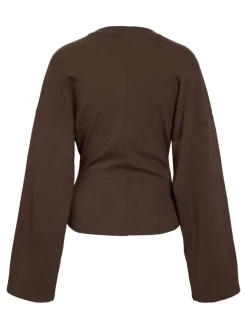 Noisy May Bluser & Skjorter<Nmeden L/S Wide Sleeve Top Fwd