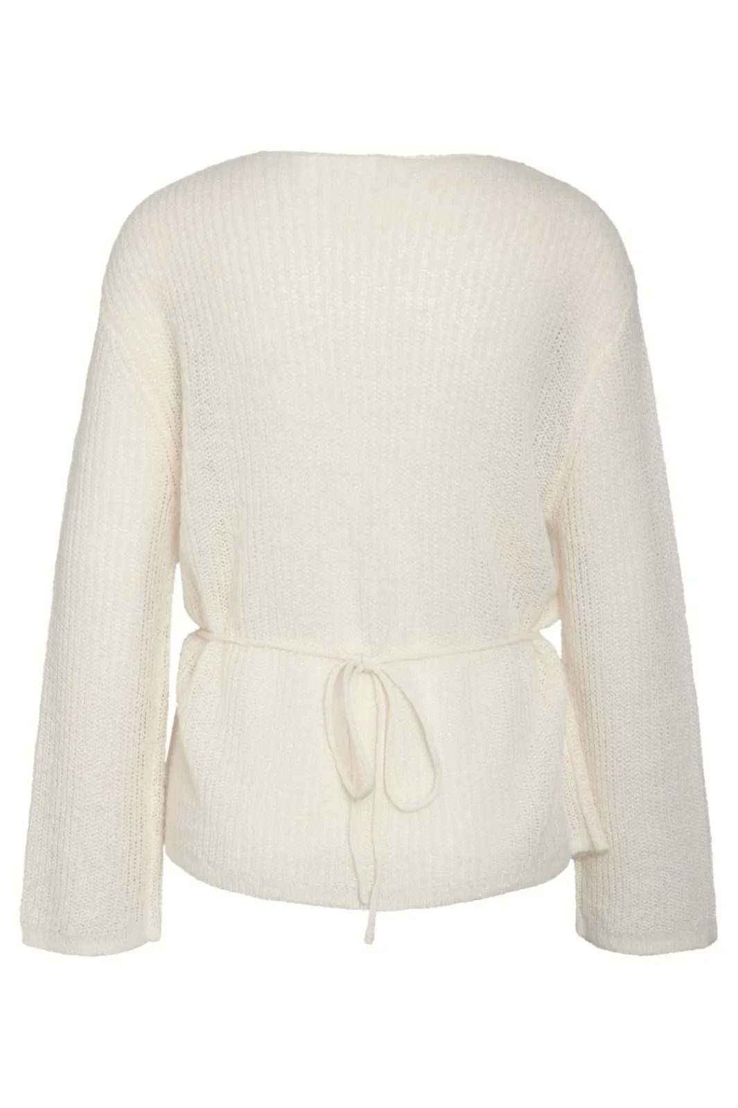 Noisy May Strik|Bluser & Skjorter<Nmesme L/S O-Neck Tie Knit Fwd