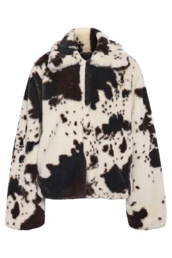New Nmeve Fur Jacket Overtøj & Jakker