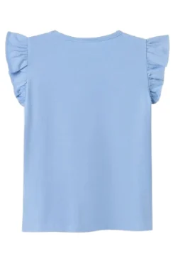 New Nmfabla Frozen Ss Top Box Wdi Børn T-Shirts & Toppe
