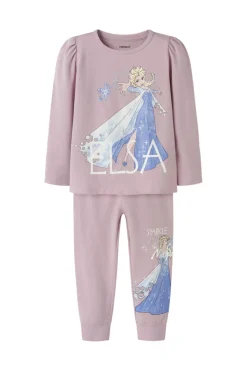 Børn Name It Nattøj & Undertøj<Nmfaplisa Frozen Ls Nightset Wdi