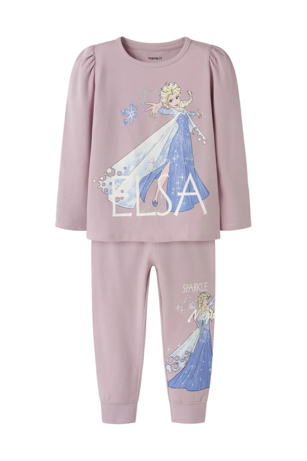Børn Name It Nattøj & Undertøj<Nmfaplisa Frozen Ls Nightset Wdi