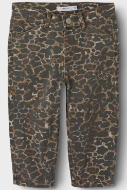 Børn Name It Bukser & Leggings<Nmfbella Twill Pant 4002-Td T