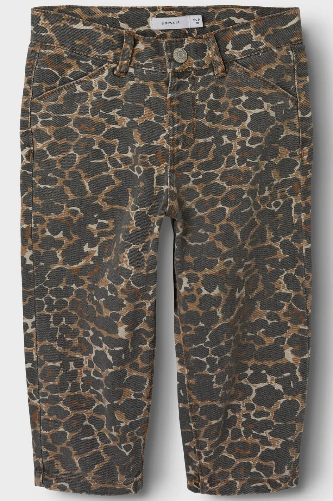 Børn Name It Bukser & Leggings<Nmfbella Twill Pant 4002-Td T