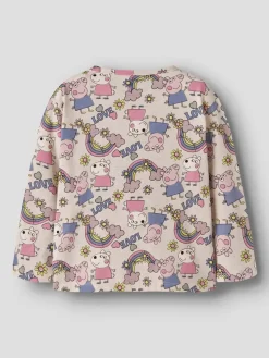 Outlet Nmfdarsy Peppa Ls Nreg Top Børn T-Shirts & Toppe