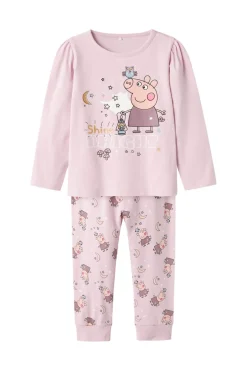 Børn Name It Nattøj & Undertøj<Nmfdyris Peppa Ls Nightset