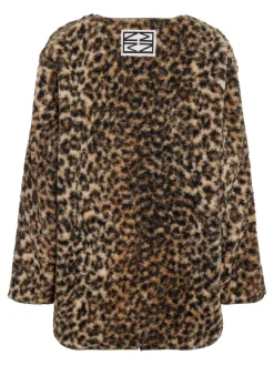 Noisy May Overtøj & Jakker<Nmfeline Loose Teddy Jacket Fwd