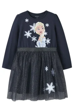 Hot Nmfosimi Frozen Ls Tulle Dress Lnoos Wdi Børn Kjoler