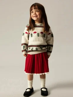 Hot Nmfralbo Knit Skirt Børn Nederdele