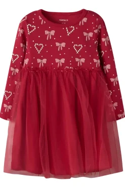 Clearance Nmfri Ls Dress Børn Kjoler