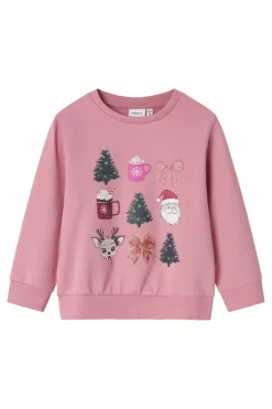 Børn Name It Joggingsæt|Bluser & Skjorter<Nmfromia Ls Nreg Sweat Box