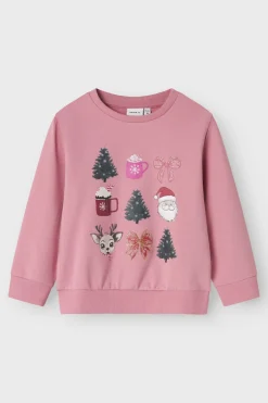 Børn Name It Joggingsæt|Bluser & Skjorter<Nmfromia Ls Nreg Sweat Box