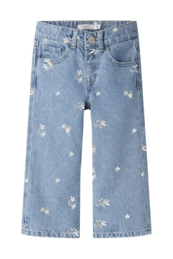 Børn Name It Bukser & Leggings<Nmfrose Wide Jeans 3614-Za