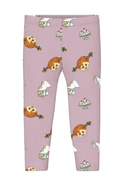 Børn Name It Bukser & Leggings<Nmfsoca Pippi Legging Sky
