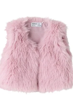 Sale Nmfsully Fake Fur Vest Børn Veste