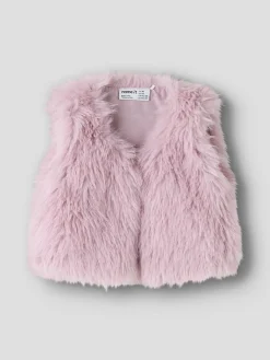 Sale Nmfsully Fake Fur Vest Børn Veste