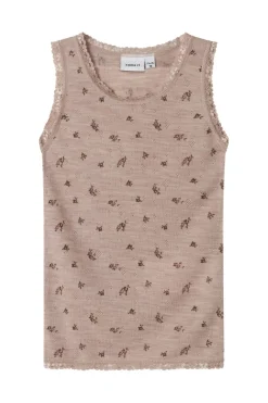 Børn Name It T-Shirts & Toppe<Nmfwang Wool Needle Tank Top