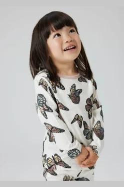 New Nmfwillitus Wool Ls Top Børn T-Shirts & Toppe