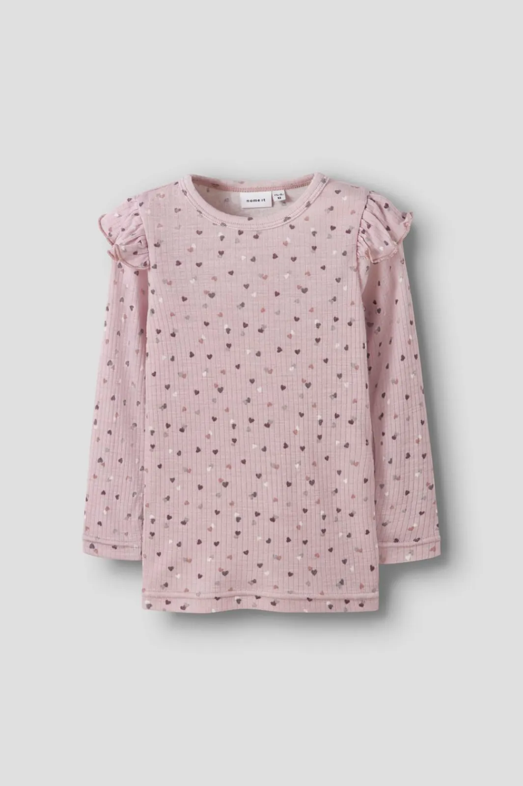 Børn Name It T-Shirts & Toppe<Nmfwomi Wo/Mo Ls Top