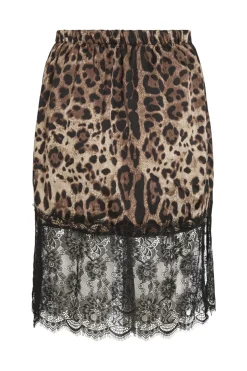 Noisy May Nederdele<Nminferno Short Satin Lace Skirt