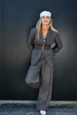 Noisy May Sæt 🛍️|Jakkesæt<Nmiris L/S Smock Fitted Blazer