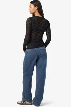 Discount Nmjudith L/S Lace Top T-Shirts & Toppe