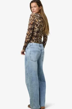Noisy May Bluser & Skjorter<Nmjudith L/S Mesh Top Bg Fwd