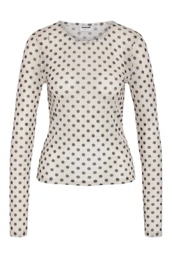 Noisy May Bluser & Skjorter<Nmjudith L/S Mesh Top Lx