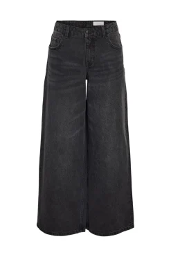 Best Nmkettie Nw Wide Leg Jeans Vi559Bl Bukser, Jeans & Leggings