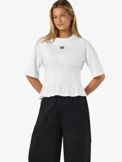Noisy May T-Shirts & Toppe<Nmkieran 2/4 Fitted Logo T-Shirt Fwd
